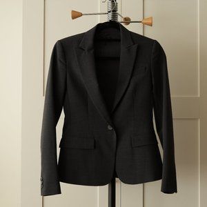 Theory Gabe Women's Suit Jacket in Charcoal - Matching Skirt and Pants Available